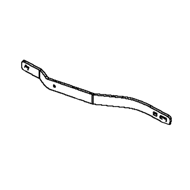 Sangle mz/rz bagger rh renfort noir mat