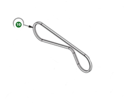 Courroie En V X13 X 1232 5979160-01