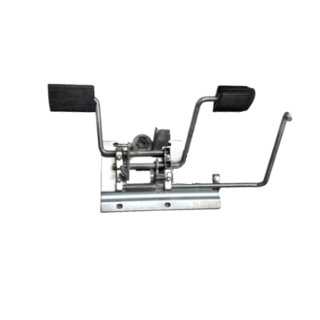 Ensemble de plaque de pédale avec roulement