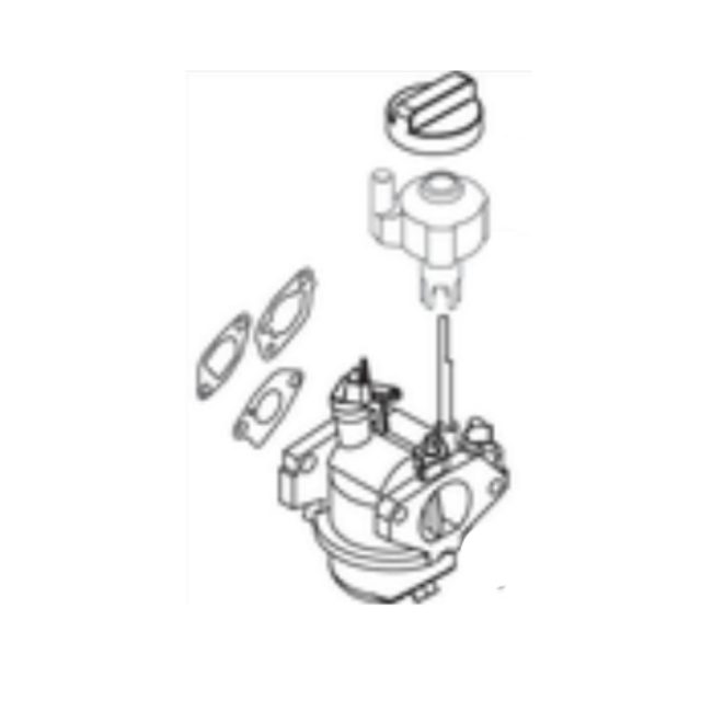 Carburateur avec régulateur de ralenti (SKSN 3101.1) 585742705