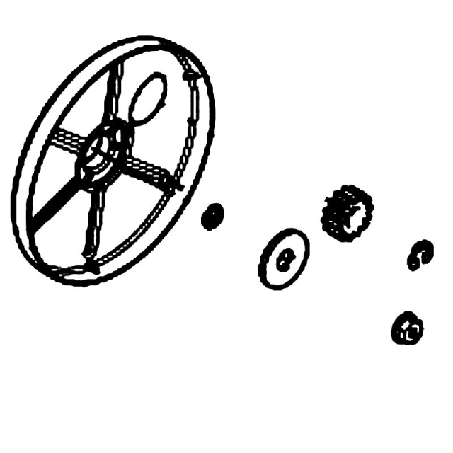 Kit 11 roues motrices8 Wheel Dr 5984546-01