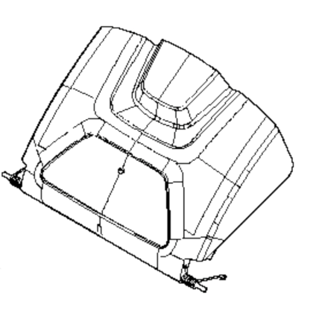 Kit de porte arrière à rabat 5985121-01