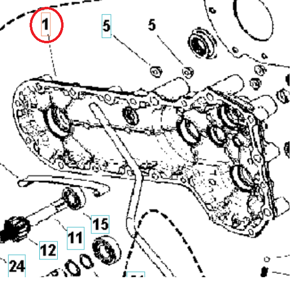 Carter Moteur Gauche 5986767-01