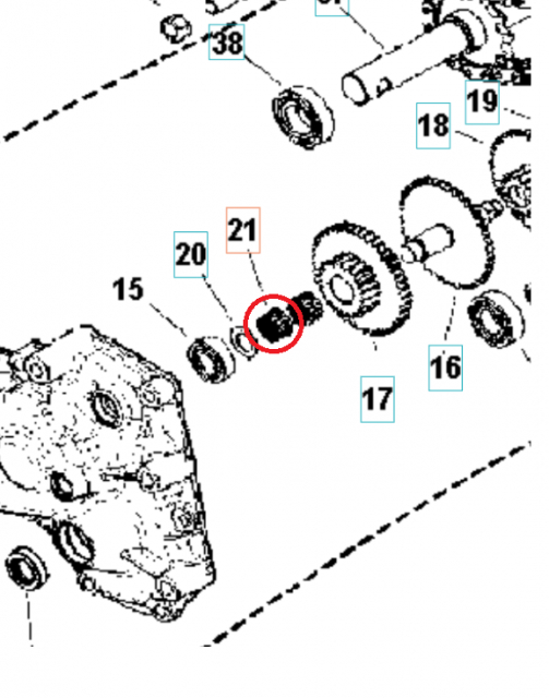 Roulement A Aiguilles 18X22 5986794-01