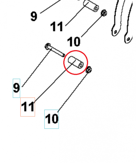 Entretoise 5986803-01