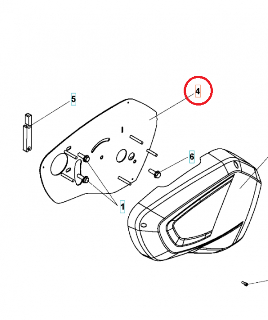 Plaque De Recouvrement En Acier 5986806-01