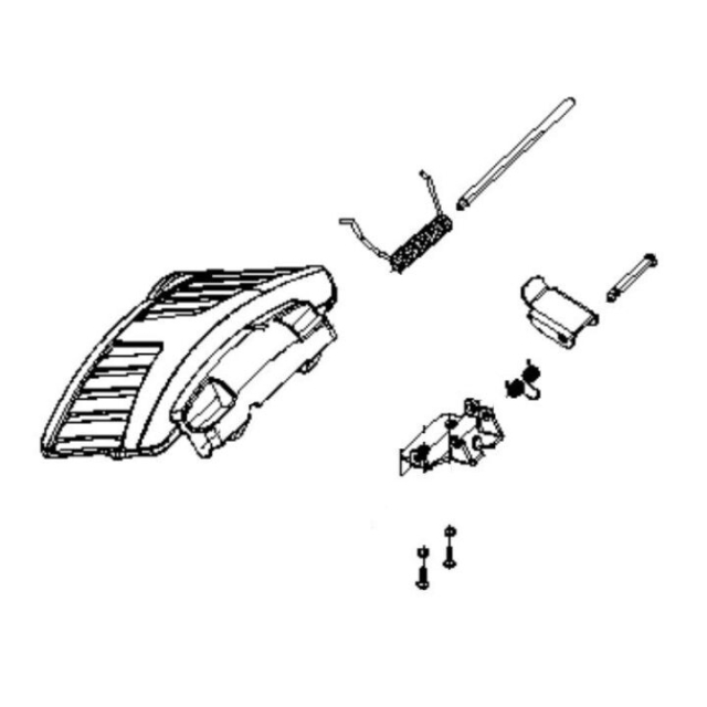 Kit D'Emplacement Plaque D'Évacuation Latérale 5986841-12