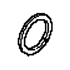 Rondelle Rondelle 10X13X1 Pa6 Noir