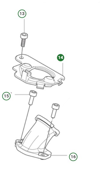 Tuyau d'entrée du couvercle