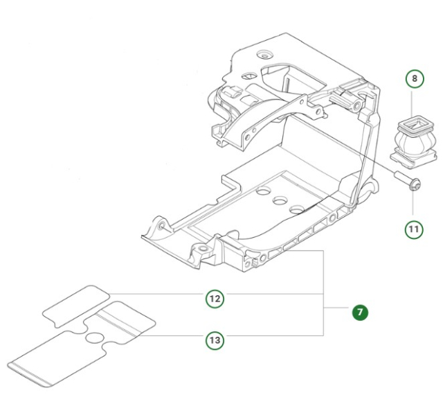 Couvercle de cylindre 39 cm³ Husqvarna