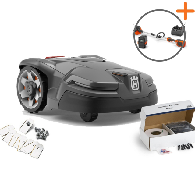 Husqvarna Automower® 405X Start-paquet | Coupe-bordures à batterie offert!