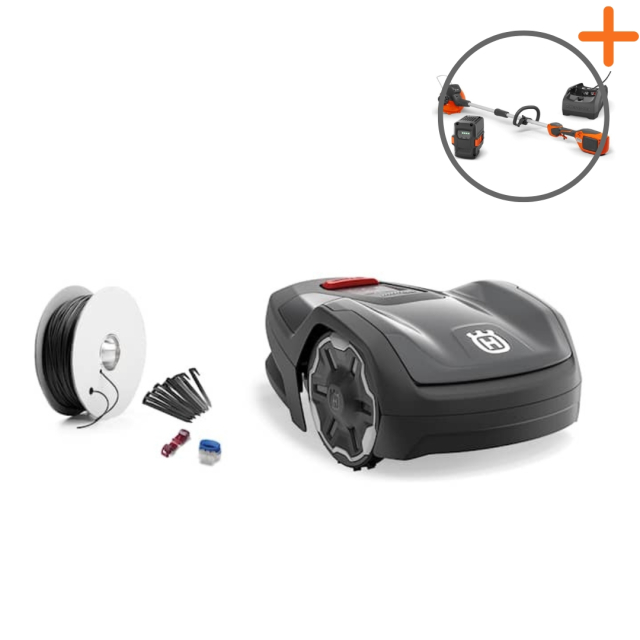 Husqvarna Automower® Aspire™ R4 Start-paquet | Coupe-bordures à batterie offert!