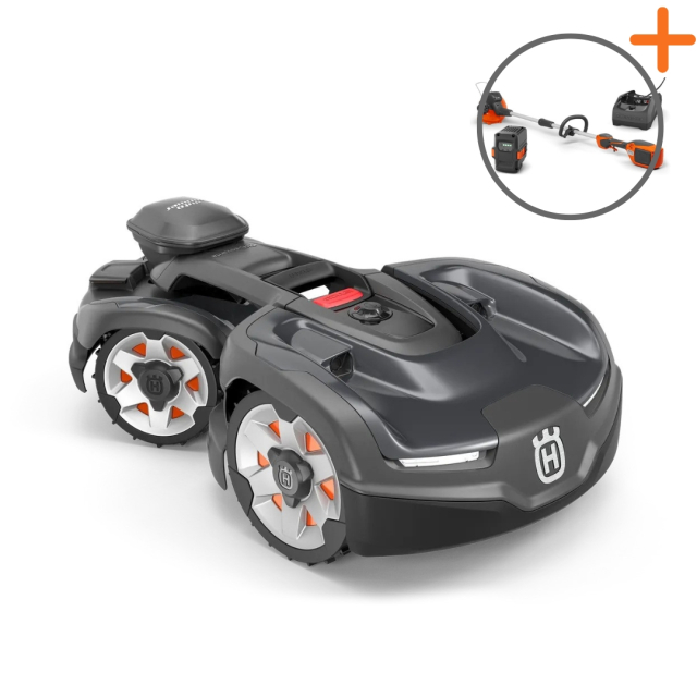 Husqvarna Automower® 435X AWD Nera Robot Tondeuse | Coupe-bordures à batterie offert!