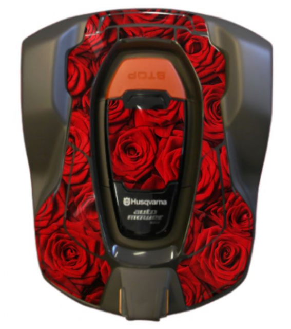 Sticker pour Automower 430X 2018-> Red Roses