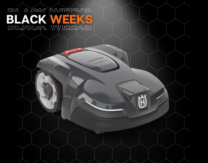 Husqvarna Automower 415X på Black Weeks!