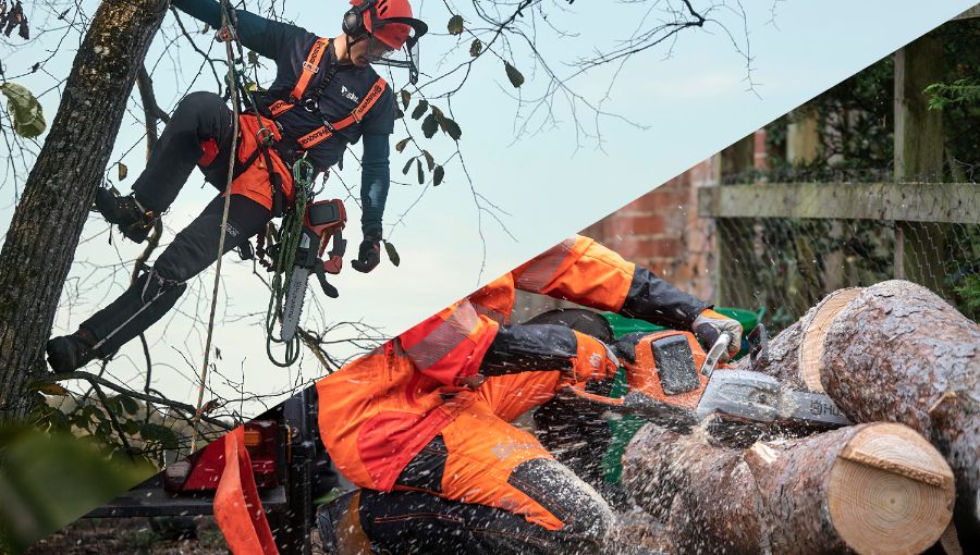 Husqvarna skog och trädgårdsmaskiner