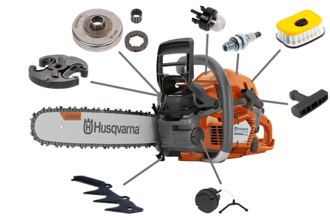 Spare parts Husqvarna chainsaw