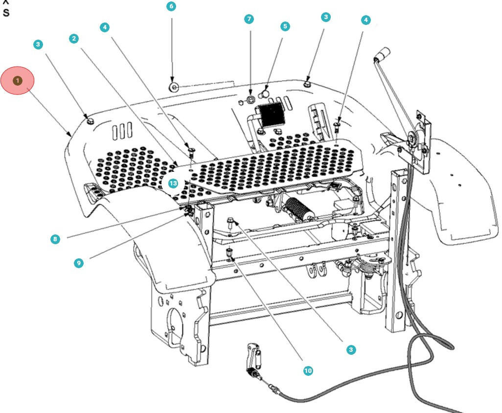 Plaques De Pied 5010622-01