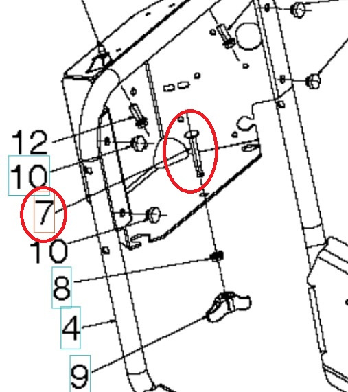 Boulon, 3125-18 5010671-01