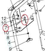 Boulon, 3125-18 5010671-01 Boulon, 3125-18 5010671-01