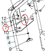 Boulon, 3125-18 5010671-01 Boulon, 3125-18 5010671-01