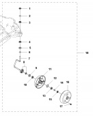 ROUE kit 6mm Gardena Sileno R100Li, R130Li, R160Li ROUE kit 6mm Gardena Sileno R100Li, R130Li, R160Li