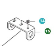 Support, Support D'Axe De Roue Arriere 5013213-01