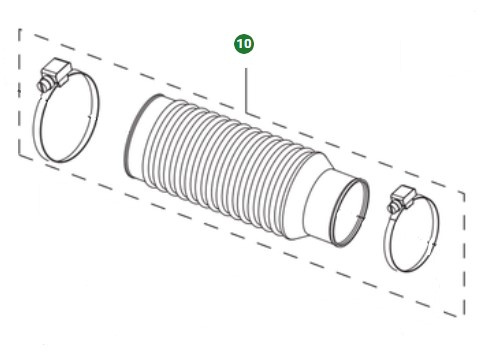 Kit De Réparation Ensemble De Tuyau 5014243-46