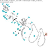Sangle ST224, ST224P, ST227, ST324 Sangle ST224, ST224P, ST227, ST324