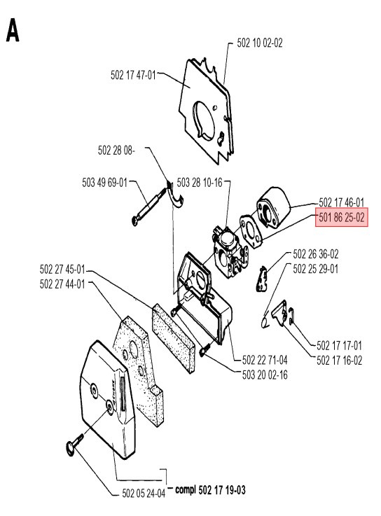 Joint De Carburateur 5018625-02