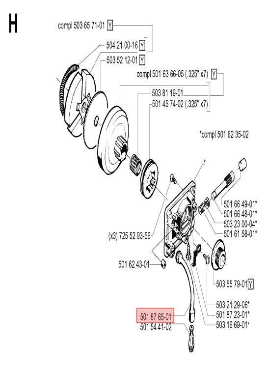 Tuyau D'Huile 5018765-01