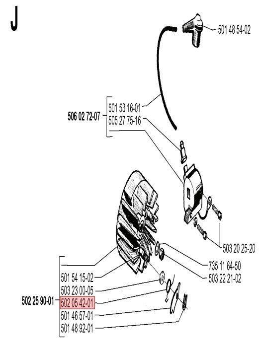 Crochet porte-ressort 5020542-01