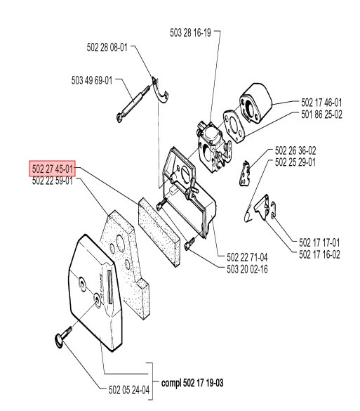 Préfiltre 5022745-02