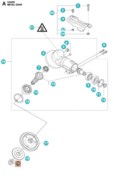 ECROU DE BLOCAGE M12x1.75