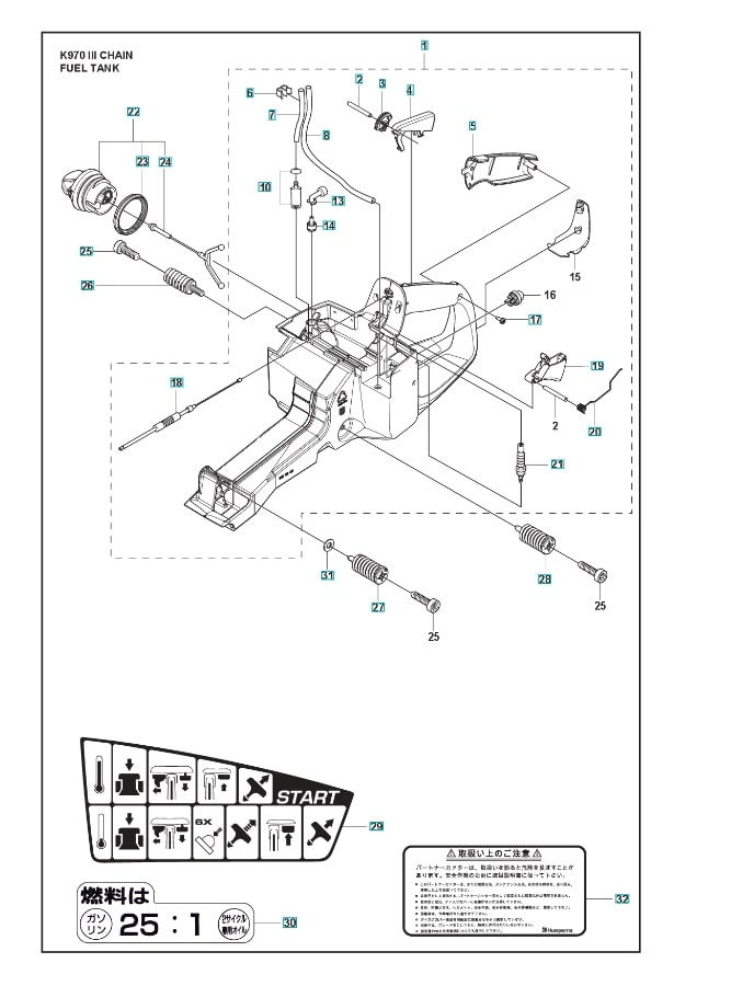 Contrôle de l'accélérateur
