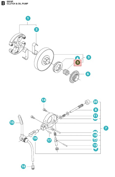 Roulement À Aiguilles 5032534-01