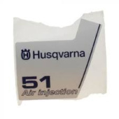 Autocollant Husqvarna 51 5036197-04 Autocollant Husqvarna 51 5036197-04