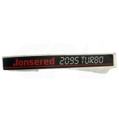 Autocollant Jonsered 2095 Turbo Autocollant Jonsered 2095 Turbo