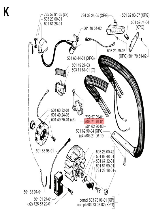 Interrupteur D'Arrêt 5037179-01