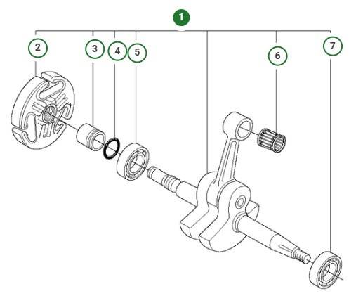 Vilebrequin 5037487-05