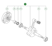Kit d'assemblage de vilebrequin Kit d'assemblage de vilebrequin