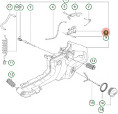 Commande Des Gaz Kpl, 5038298-02 Commande Des Gaz Kpl, 5038298-02