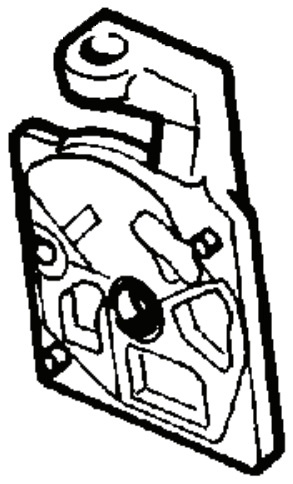 Couvercle (côté pompe)