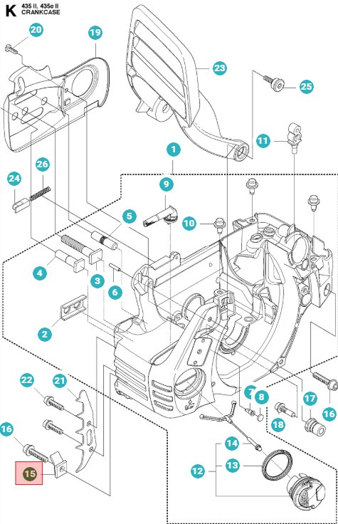 Goupille De Capture De Chaîne 5038863-01