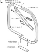 Poignée Autour (G) 5039867-02 Poignée Autour (G) 5039867-02