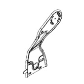 Poignée de support gauche Poignée de support gauche