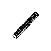 Ressort de rappel Bouton de verrouillage Ressort de rappel Bouton de verrouillage