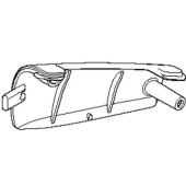 Insert de poignée 5041222-02 Insert de poignée 5041222-02