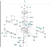 Ensemble essieu et accélérateur Ensemble essieu et accélérateur