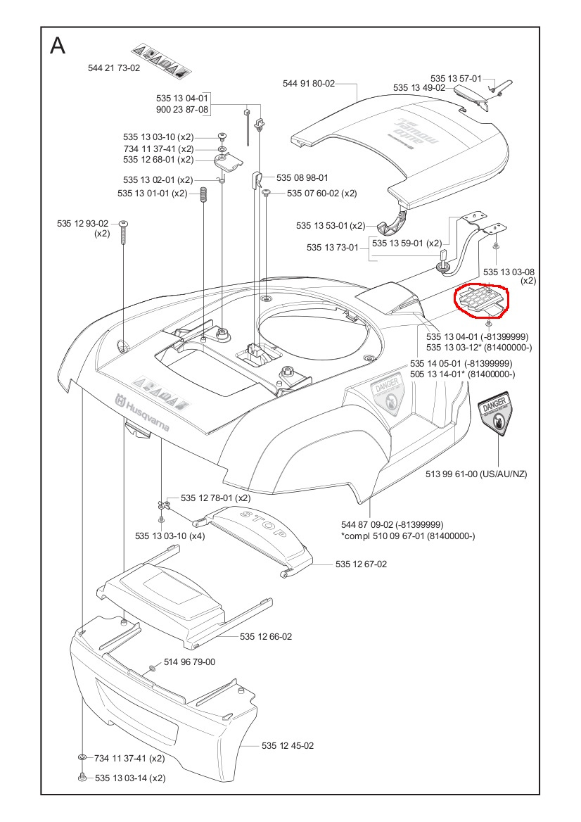 RONDELLE D’ESPACEMENT